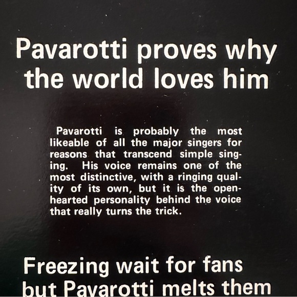 Pavarotti records LP, set of 2 albums - Picture 7 of 7